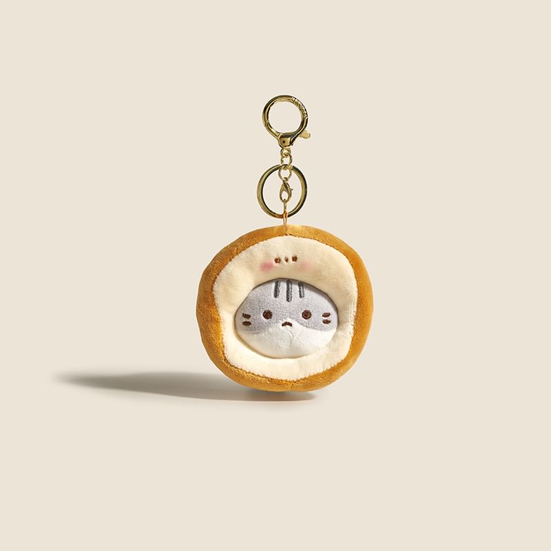 Jun's Journal - Sleutelhanger met tashanger van pluche dier (verschillende ontwerpen)