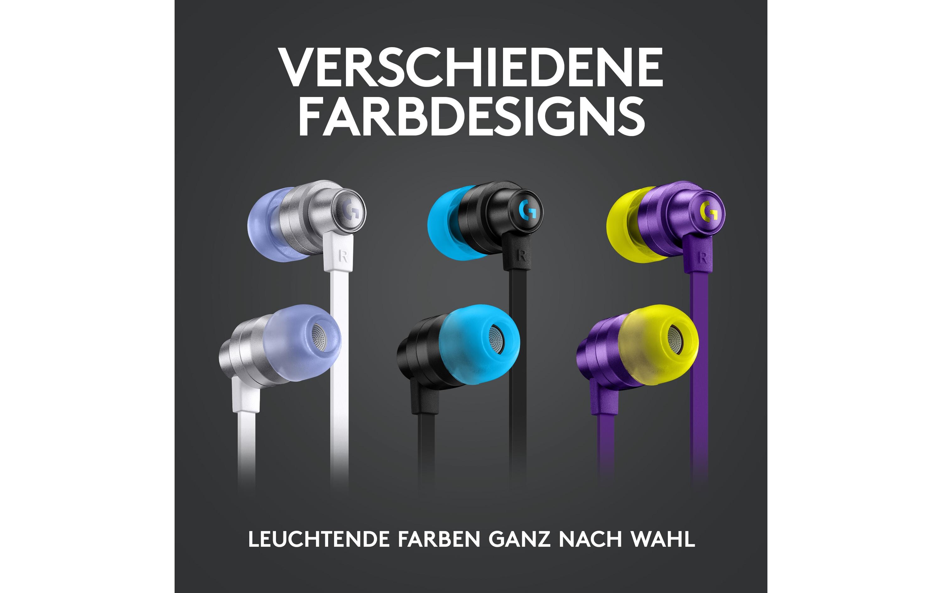 Headset G333 Gaming SchwarzGaming-Ohrhörer für klare Kommunikation auf PC, Konsolen und Mobilgeräten