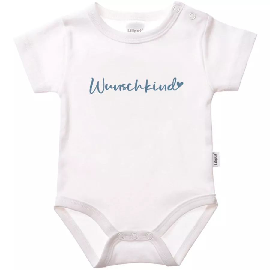 Liliput Shirtbody Wunschkind weiß
