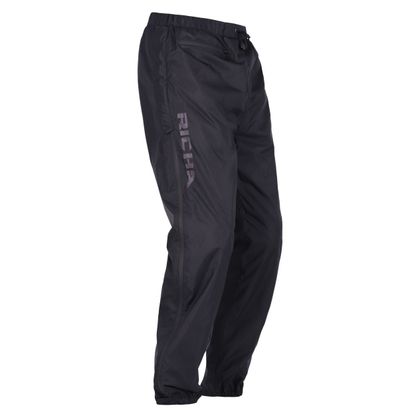 Pantalon de pluie Richa SIDE-ZIP RAIN - Noir