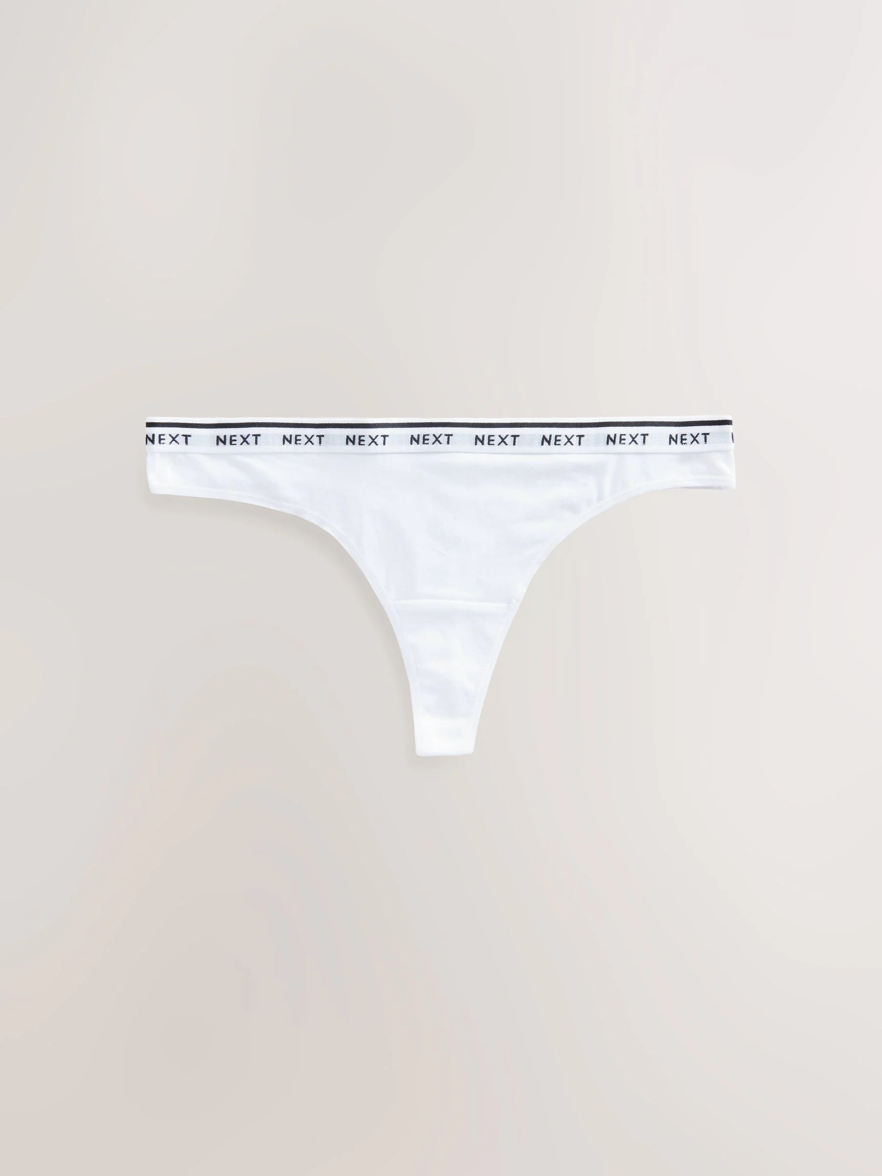 Luipaardprint - 4 Katoenen slipjes met logotailleband