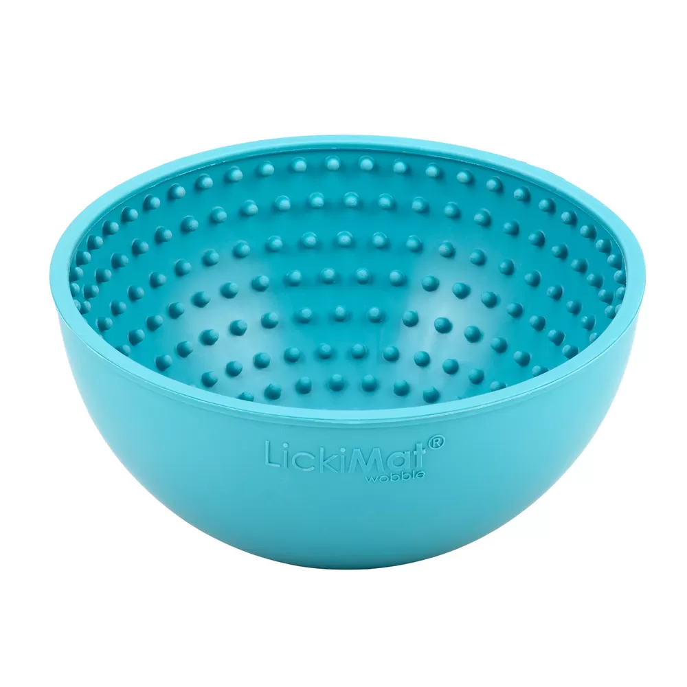 LickiMat Wobble Ø18x8 cm - Turkis