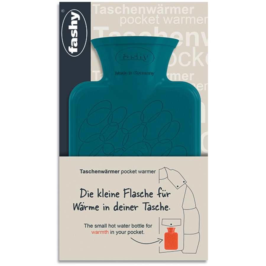 fashy® Taschenwärmer petrol 0,3L