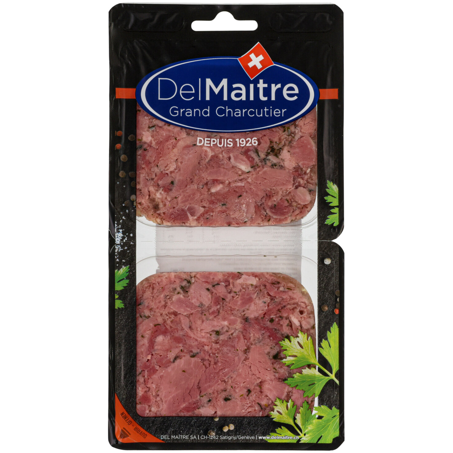 Del Maitre Petersilien Schinken 2x90g
