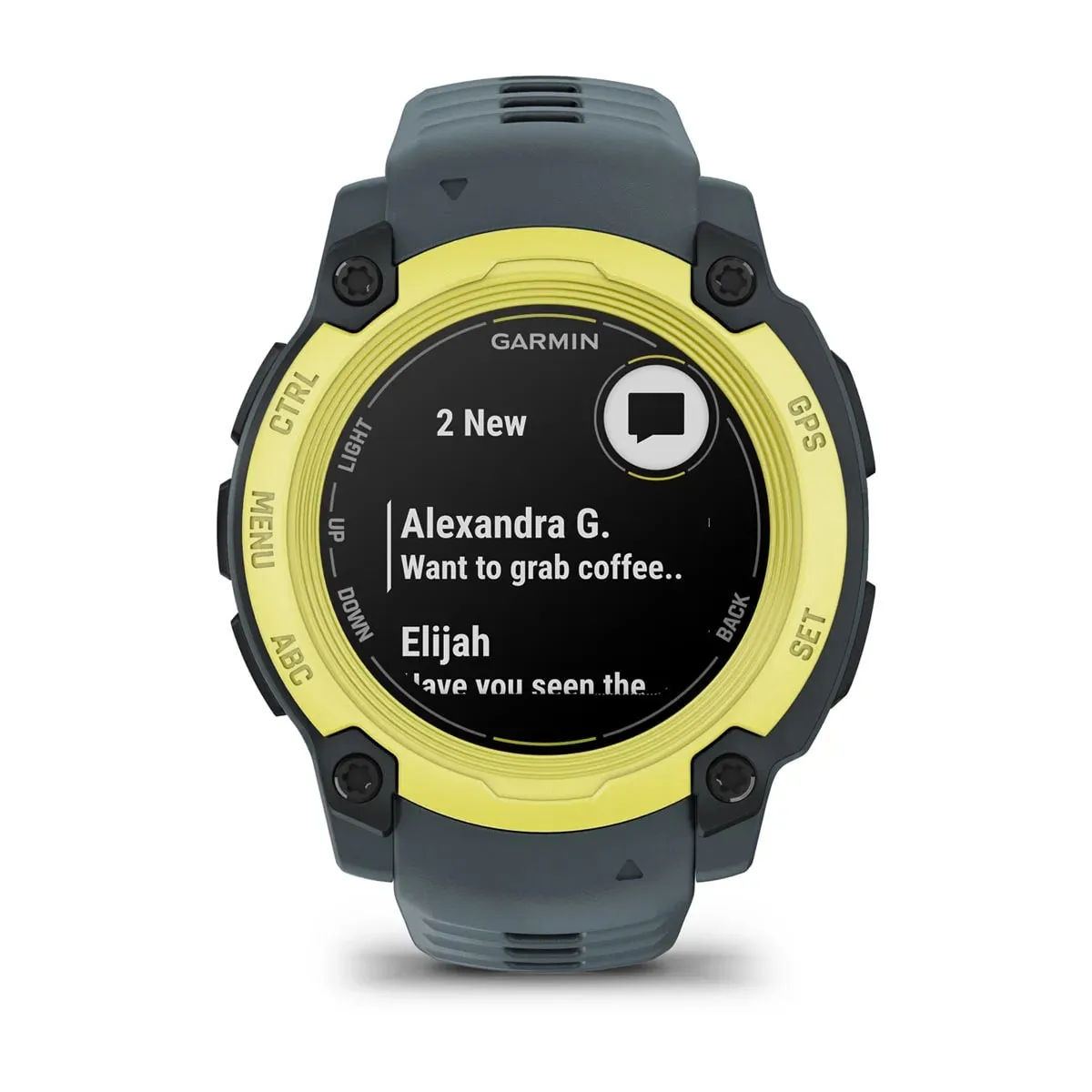 Garmin Instinct E, 40 Mm Electric Lime Bezel W/ Twilight Band