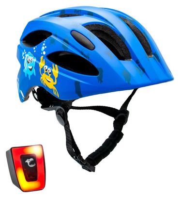 Casque de Vélo pour enfants de 6 à 12 ans | Bleu Mignon| Certifié EN1078