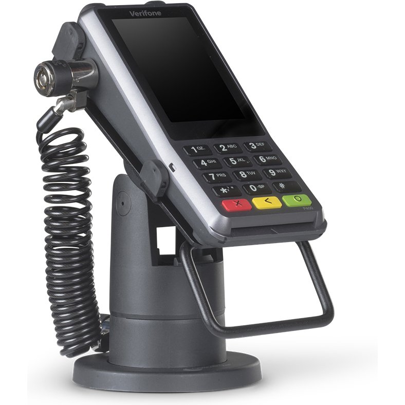 Ergonomic Solutions SpacePole Payment VER400-S-02 accessoire de système de paiement en point de vente Monture POS Noir Composite