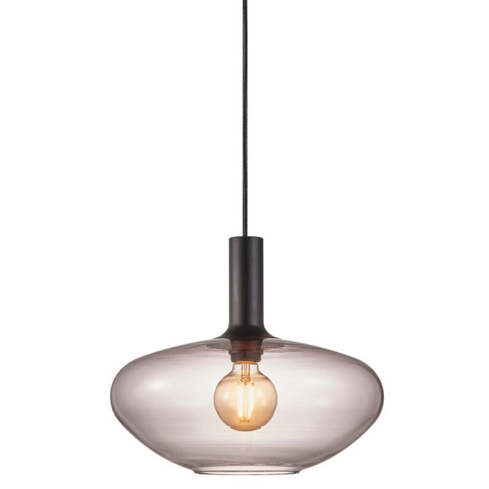 TAKLAMPE NORDLUX ALTON SVART E27