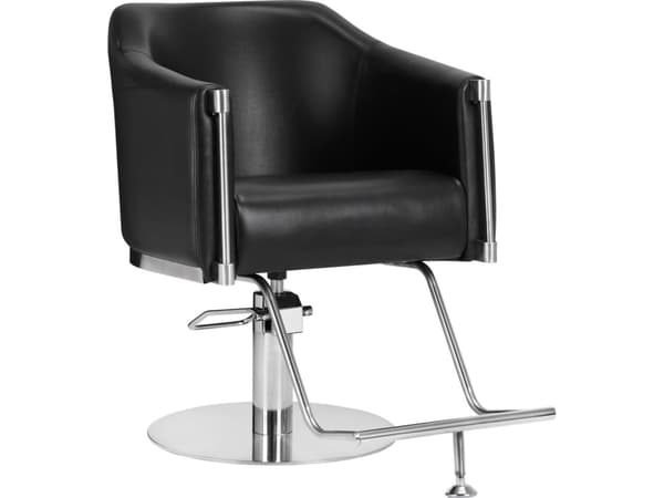 Activeshop Gabbiano Burgos black hairdressing chair