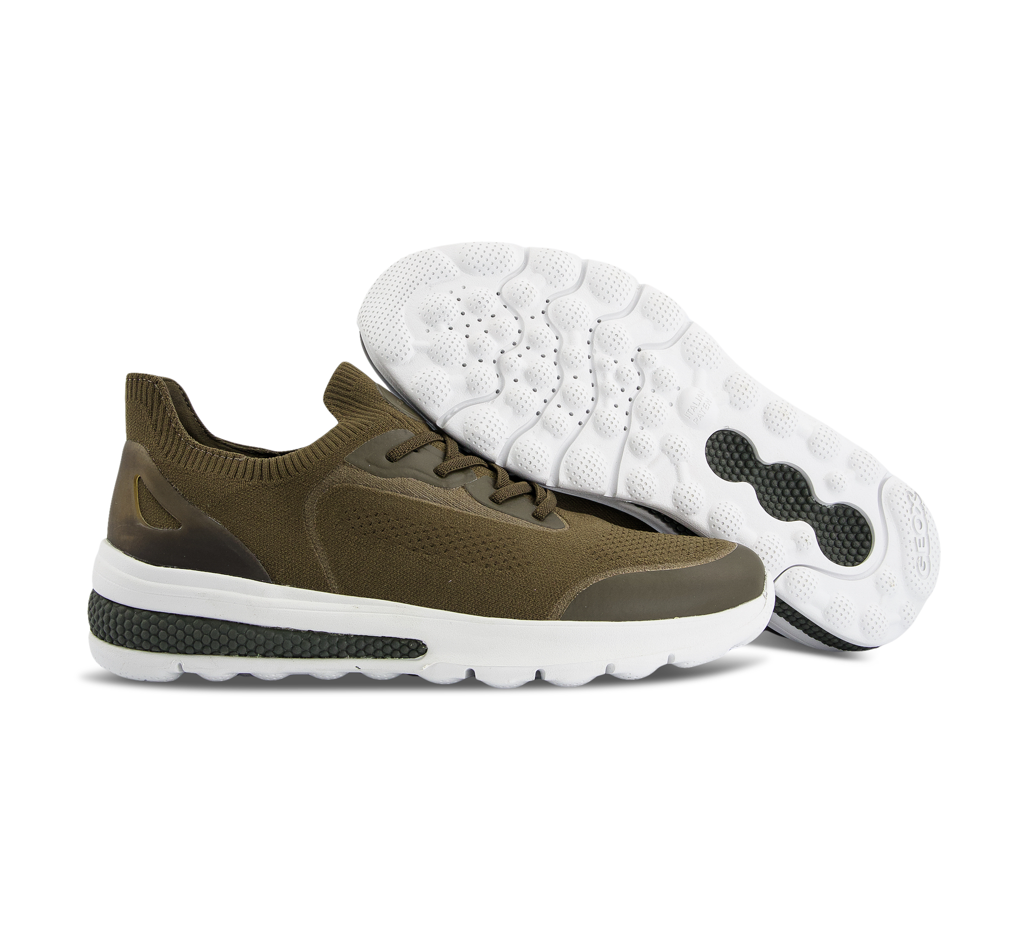 Geox Spherica Actif - Sneaker low grün