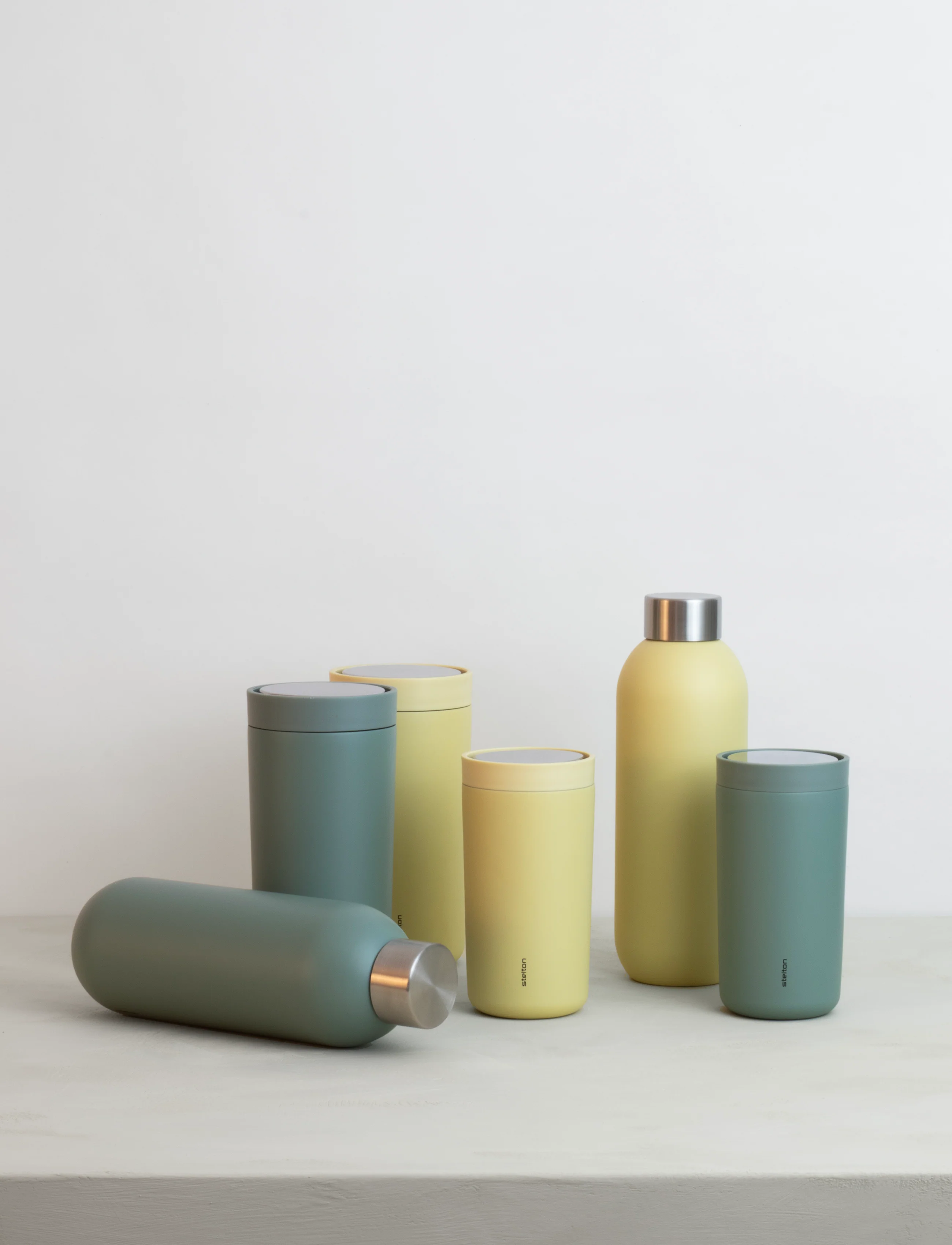 Stelton  Keep Cool termoflaske, Dusty Green - 0,6 L.
