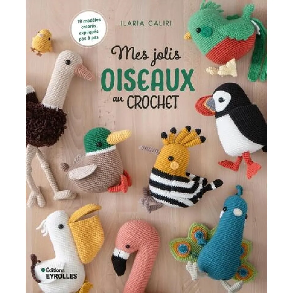 Mes jolis oiseaux au crochet : 19 modèles colorés expliqués pas à pas
