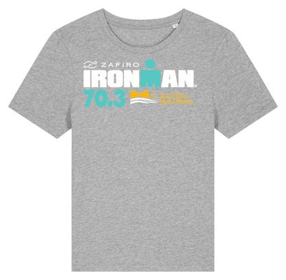 T-Shirt Manches Courtes Ironman 70.3 Mallorca Gris Femme