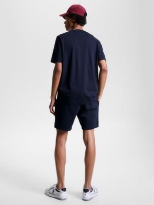 Camiseta Mercerizada com Bordado de Bandeira