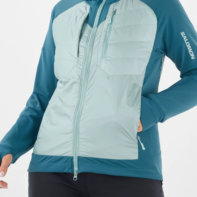 ELIXIR HYBRID  Thermo-Jacke mit Kapuze Damen