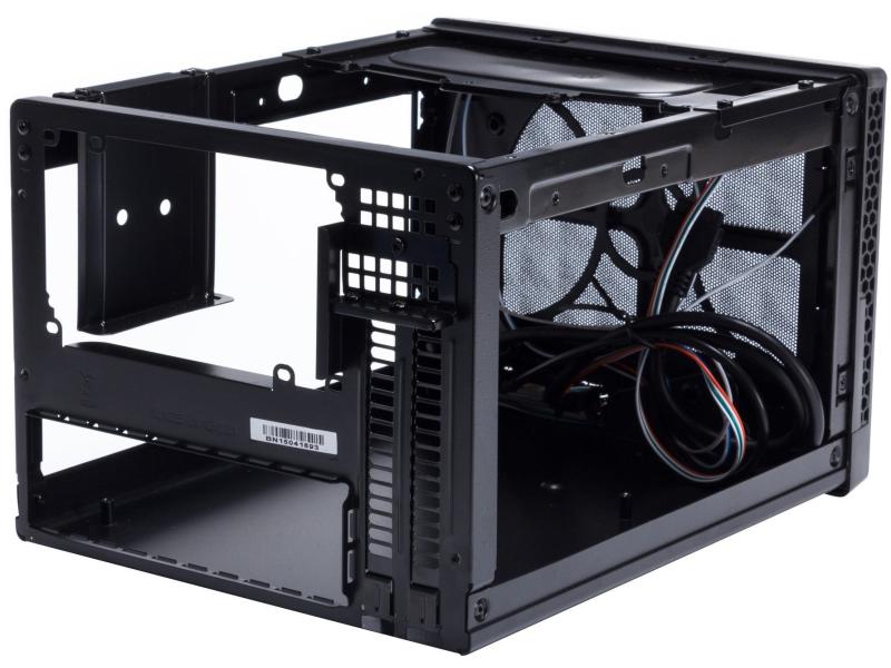 SilverStone PC-Gehäuse SST-SG13B Kompaktes Gehäuse der Sugo-Serie