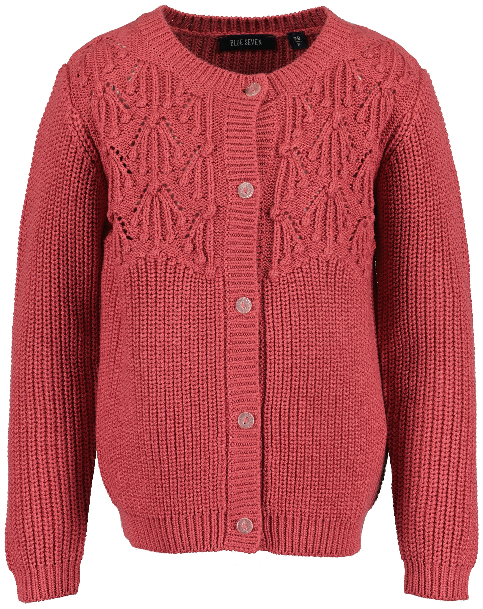 Strickjacke RAUTEN in beere