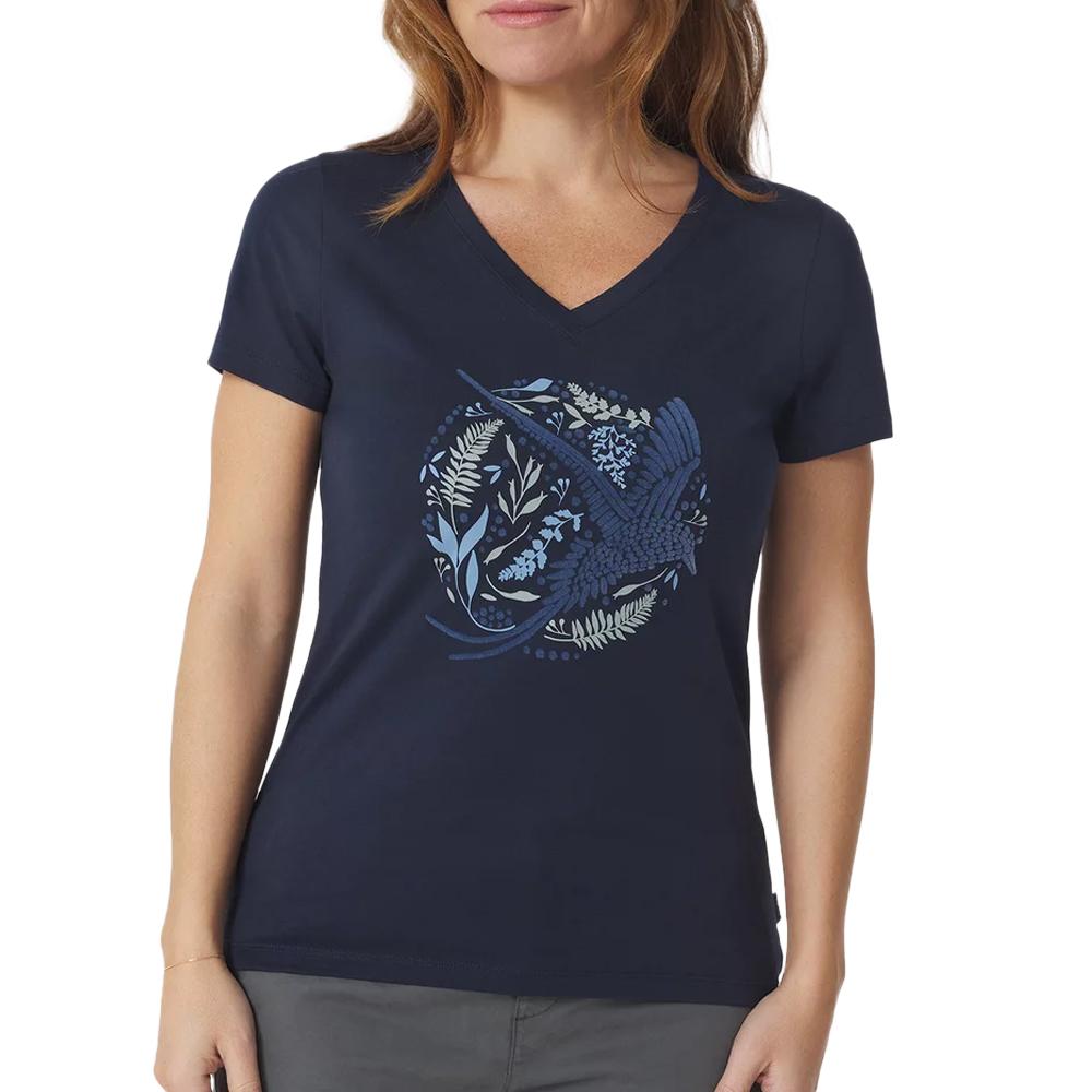 TBS T-shirt Marine Femme TBS Reflet
