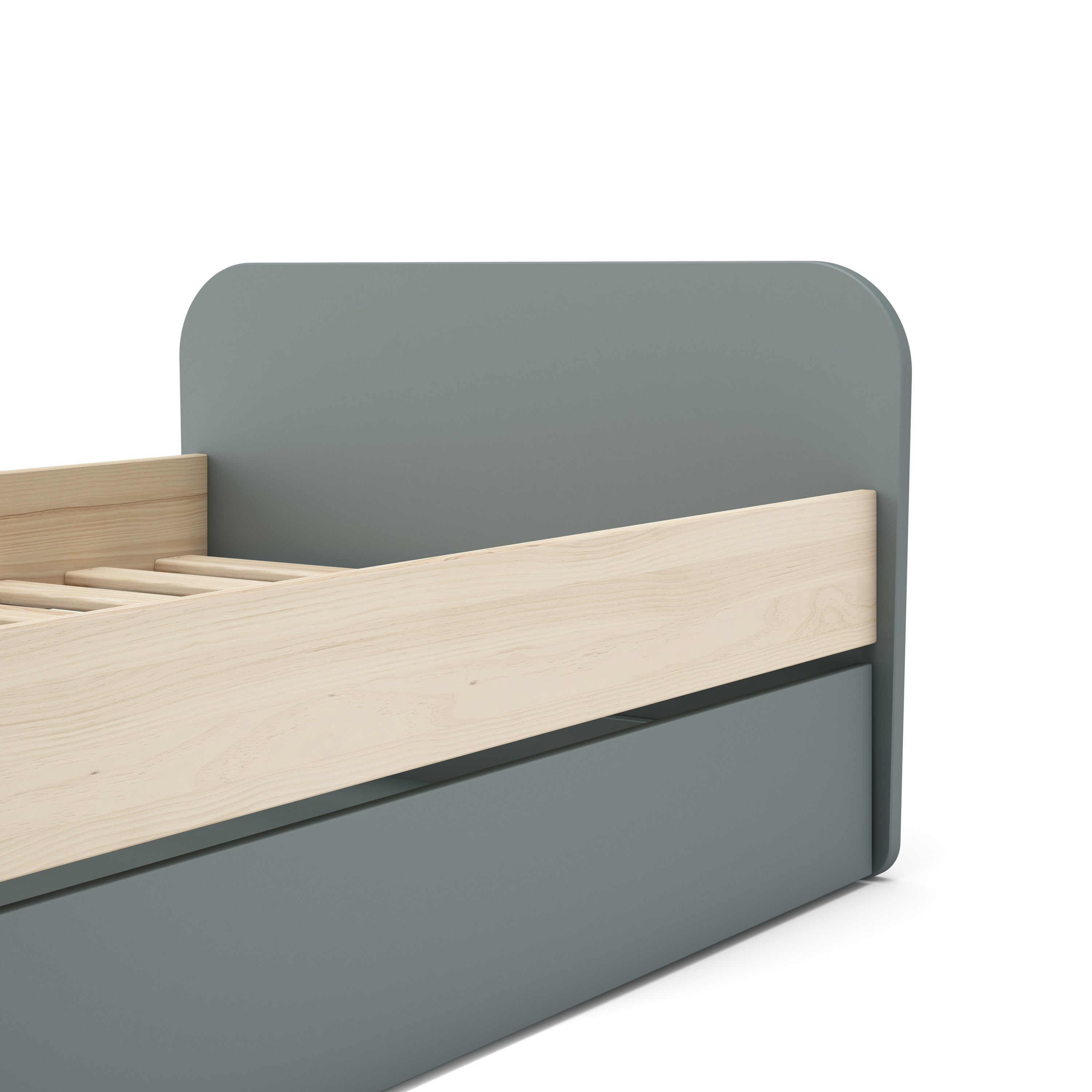 Marckeric - Bed Esteban - Groen - 205.4x102x65cm