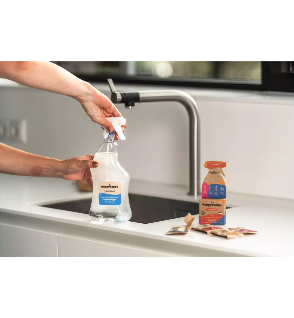 Happysoaps Cleaning tabs combipack alles-, keuken- en sanitai (3 stuks)