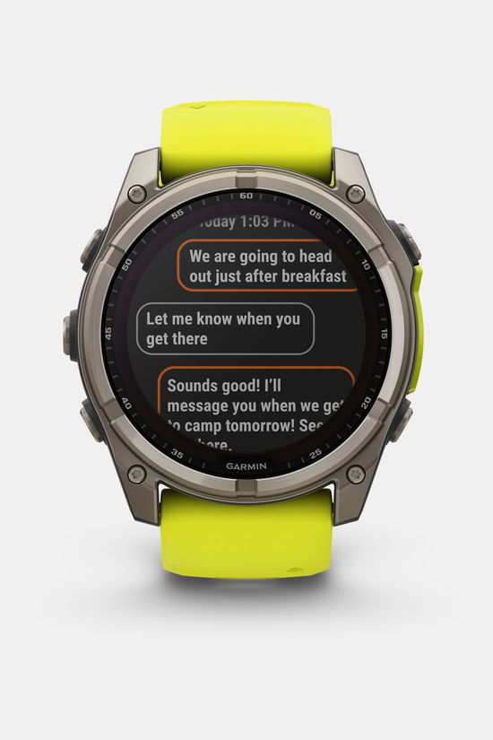 Garmin Garmin fenix 8 51 MM Sapphire Solar Smartwatch