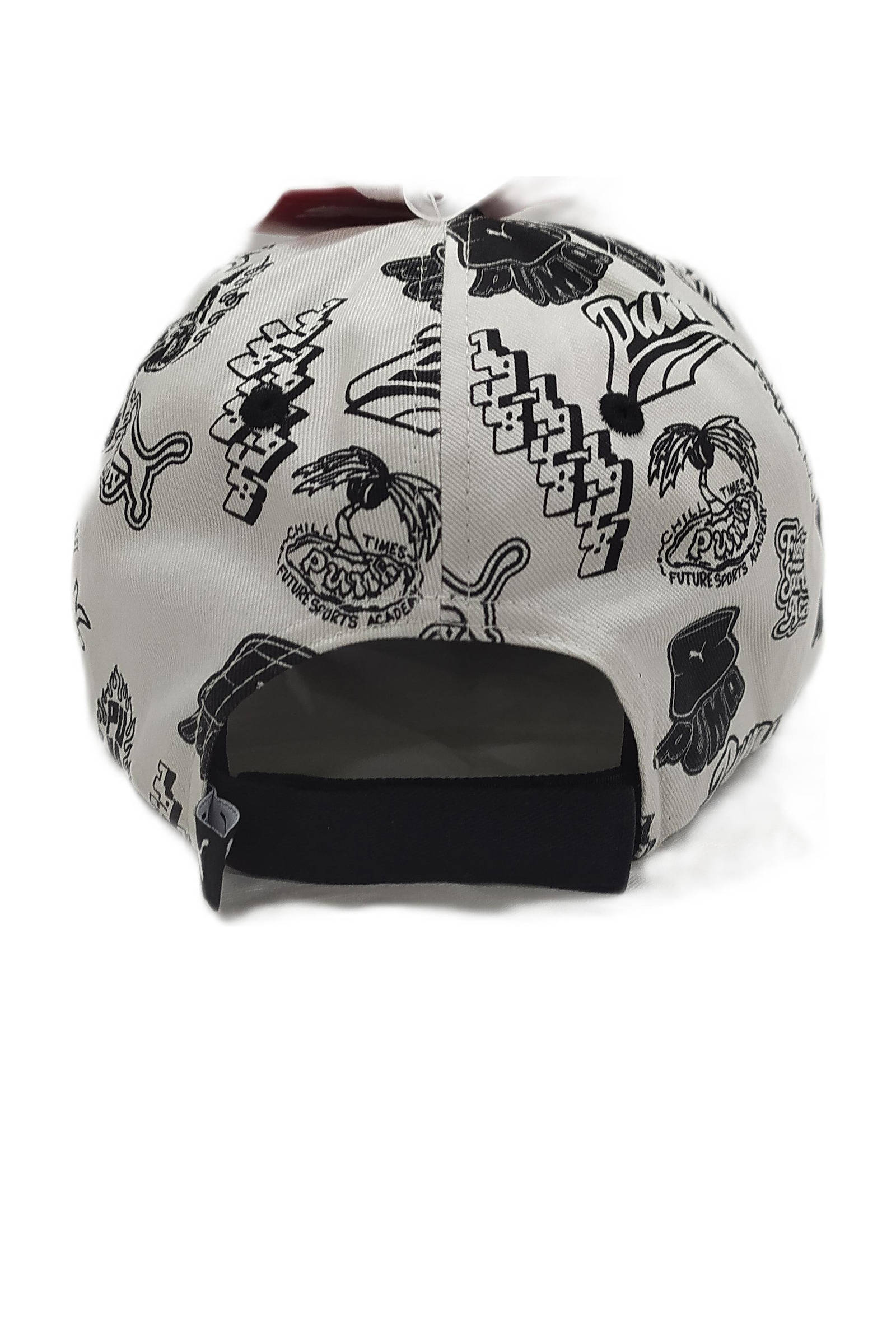 Puma pet Cat wit/zwart