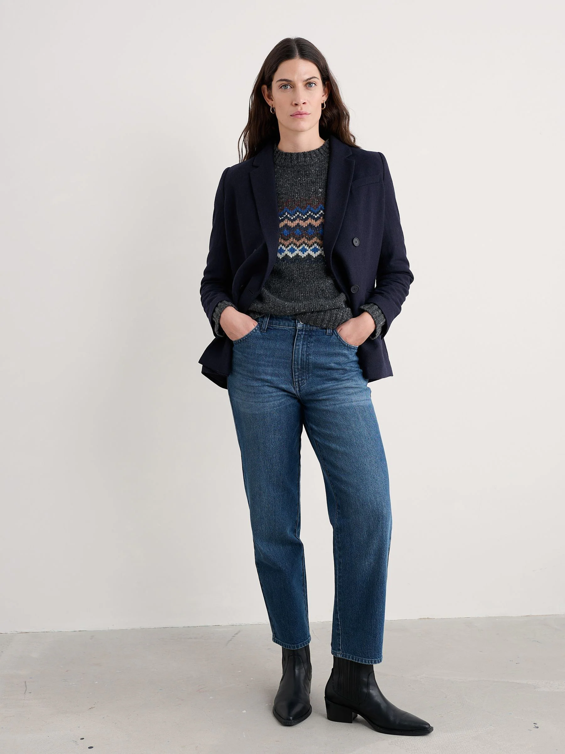 Seasalt Cornwall Lowena Wool-Blend Blazer