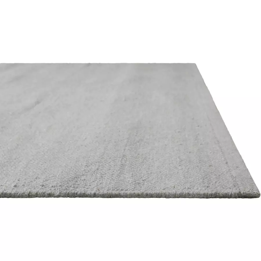 Green Looop Kelim Teppich Perpignan grau