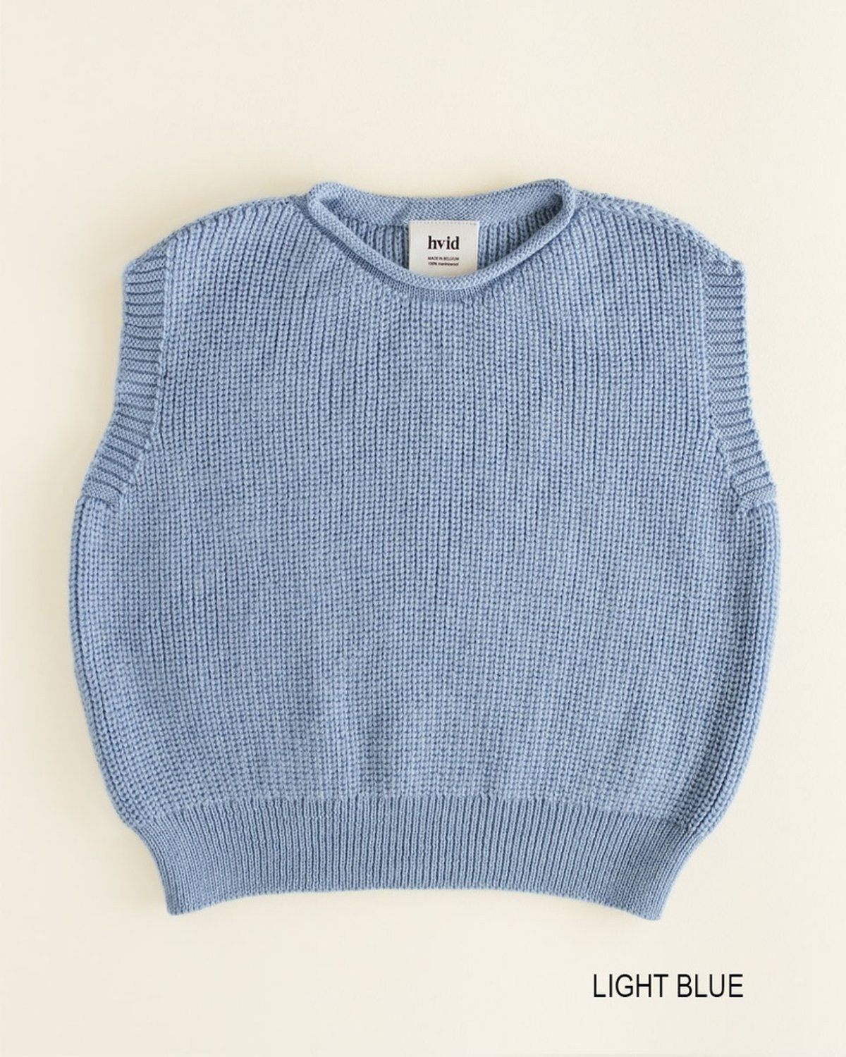 Ullvest Barn – 100% Merino, Ubehandlet Ull | Vest Harvey