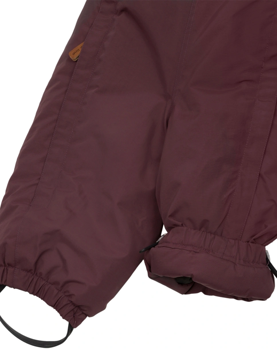 Schneeanzug BABY SOLID in huckleberry