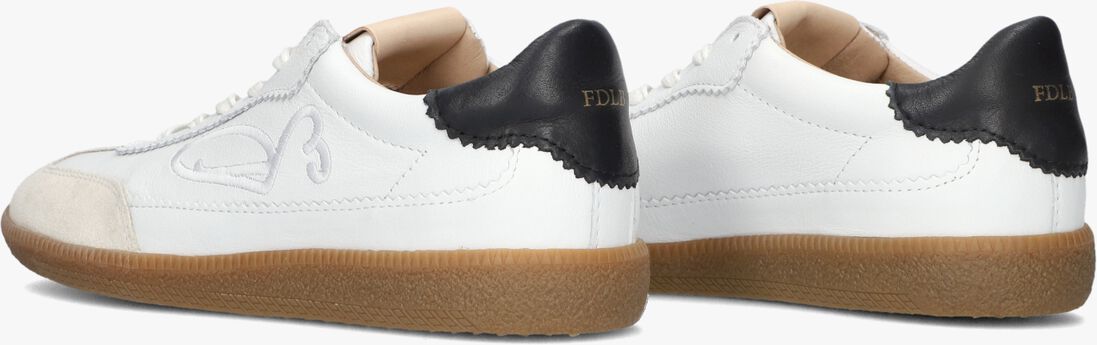 FRED DE LA BRETONIERE witte fred de la bretoniere lage sneakers pearl sign