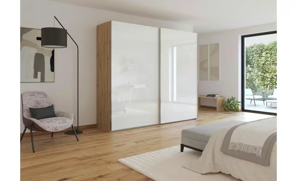 Schwebetürenschrank Fifty 251 cm 2 Stück