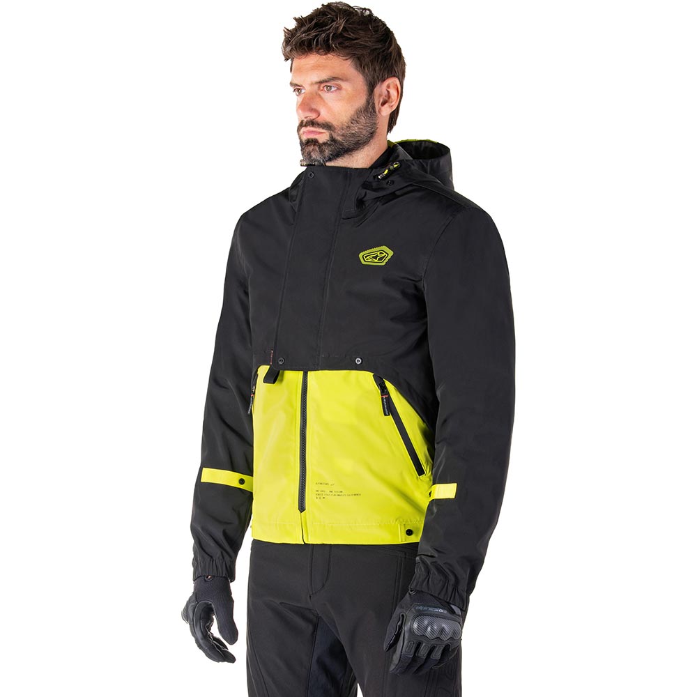 Alpinestars - Blouson Mootant Waterproof Noir / Jaune fluo