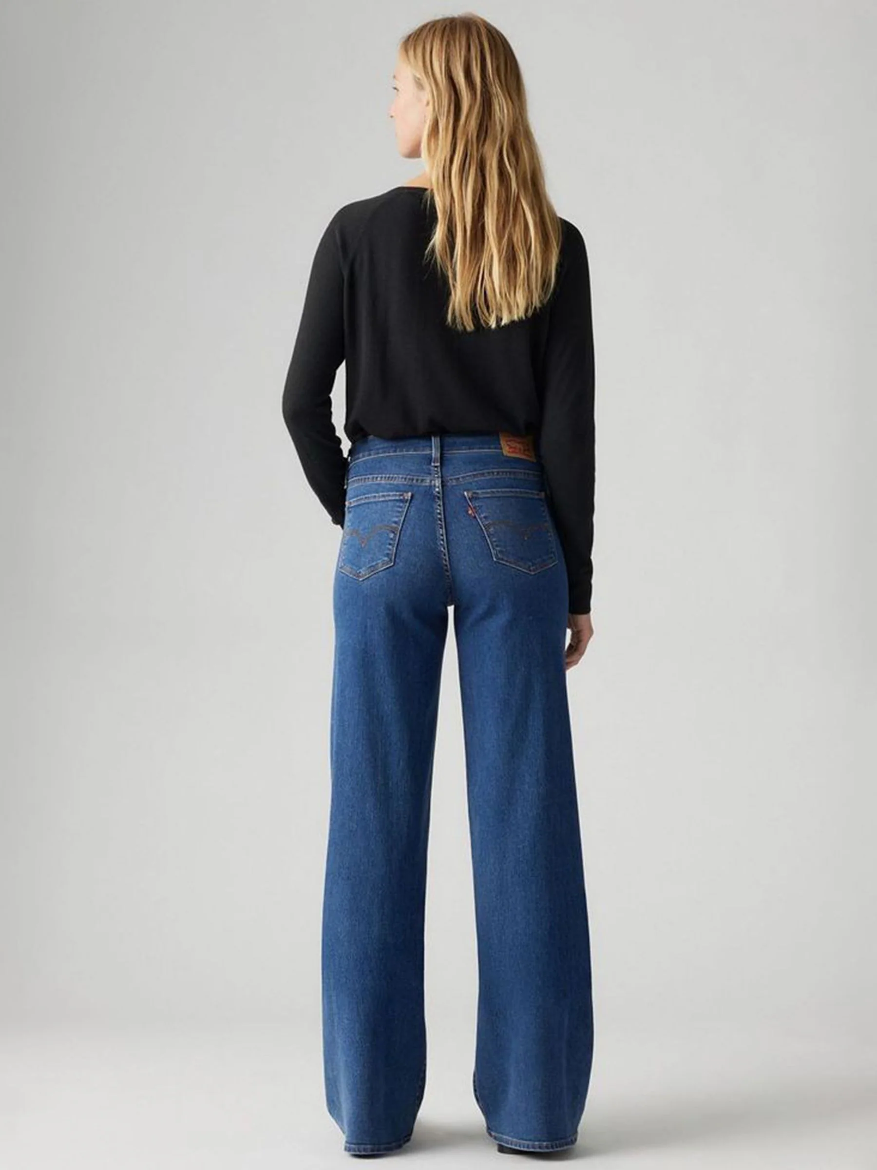 Slim meisje - Levi's® 318 Shaping jeans met wijde pijpen