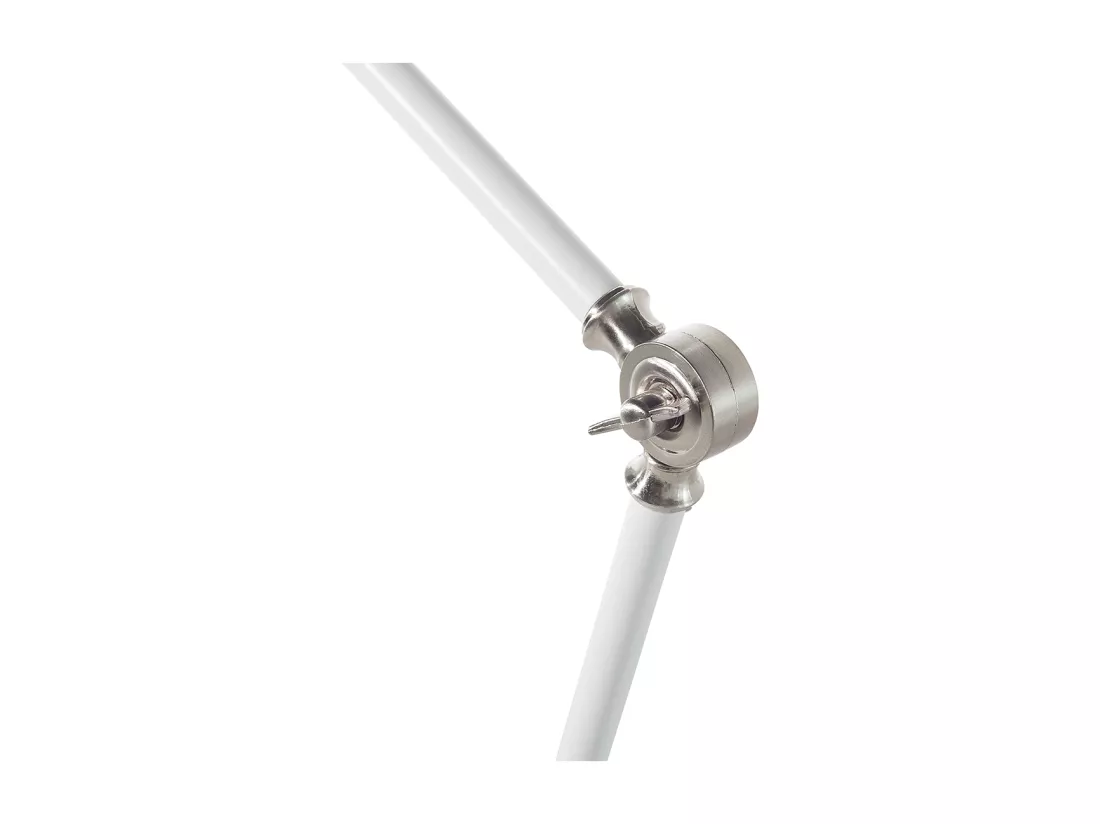 Lampe de bureau MERAMEC Réglable Métal Blanc