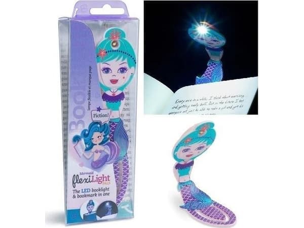 Thinking Gifts Flexilight Pals Mermaid Purple - Lampka do książki