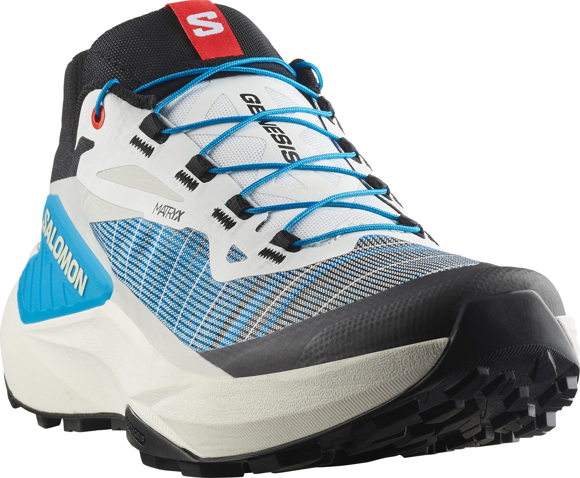 Salomon Men's Genesis Black/white/transcend Blue