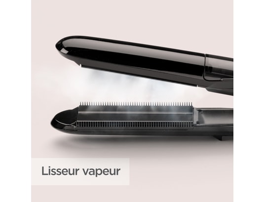 BABYLISS - Lisseur Steam Straight ST492E avec plaque XL