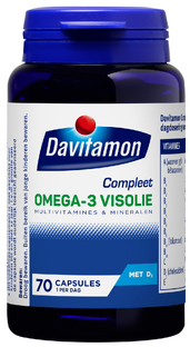 Davitamon Compleet Omega-3 Visolie Capsules 70CP