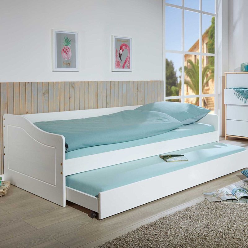 Kajuitbed Malte - Wit - Bedlade - Tijdloos en Functioneel
