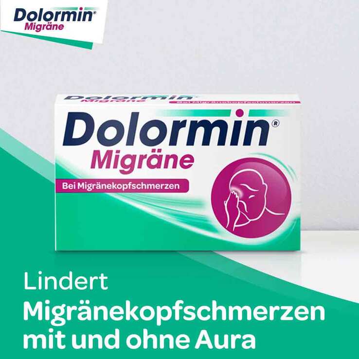 Dolormin® Migräne bei Migräneattacken, 20 St