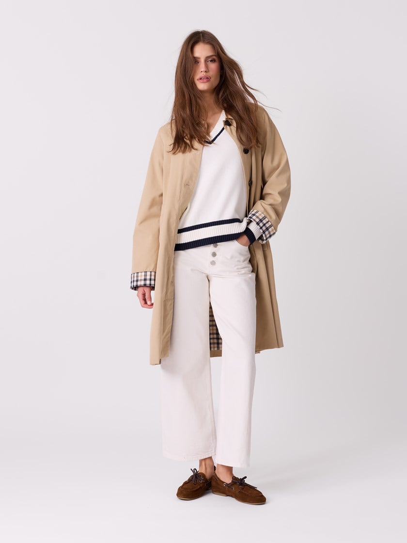 Julianne cropped jeans Marshmallow