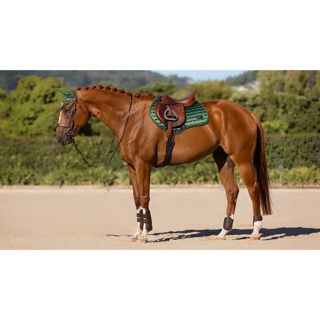 Zadeldek LeMieux Loire Classic Square Close Contact Springen Groen