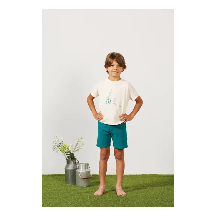Arsène et Les Pipelettes T-Shirt Ferrucio Coton Bio | Ecru