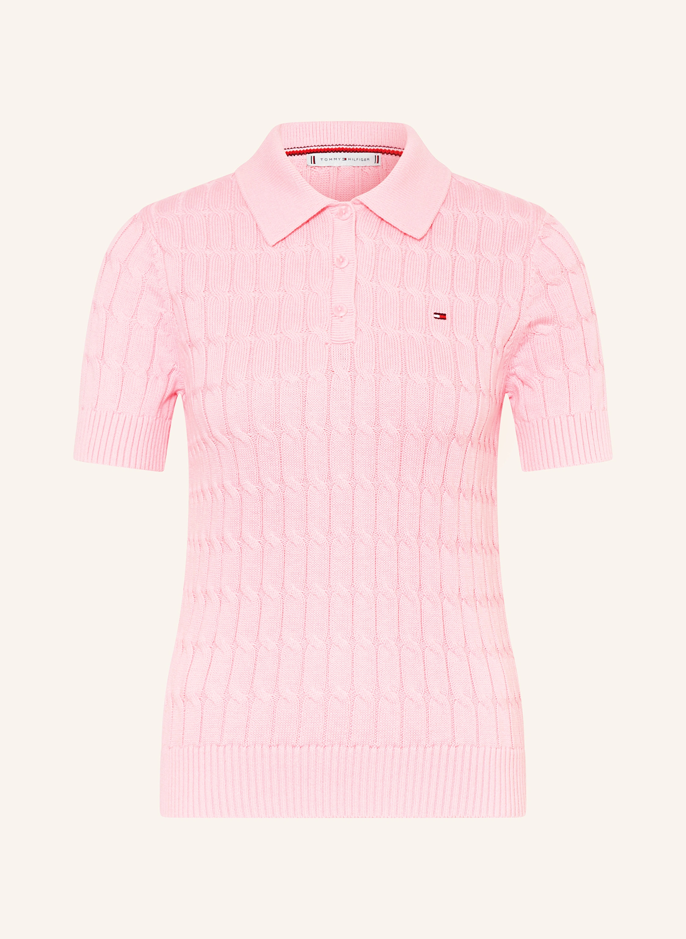 TOMMY HILFIGER Strick-Poloshirt