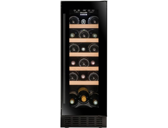 CLIMADIFF - Cave à vin encastrable de service CBU20S2B, Largeur 29.5 cm, 20 bouteilles