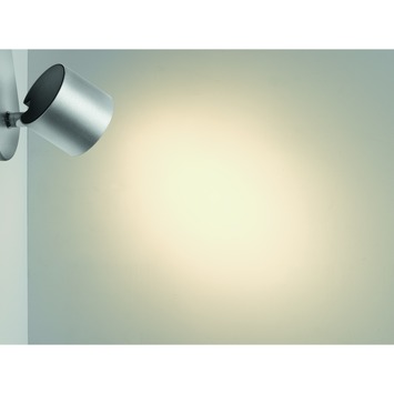 Philips duospot Star aluminium - Incl 2X LED 3W dimbaar