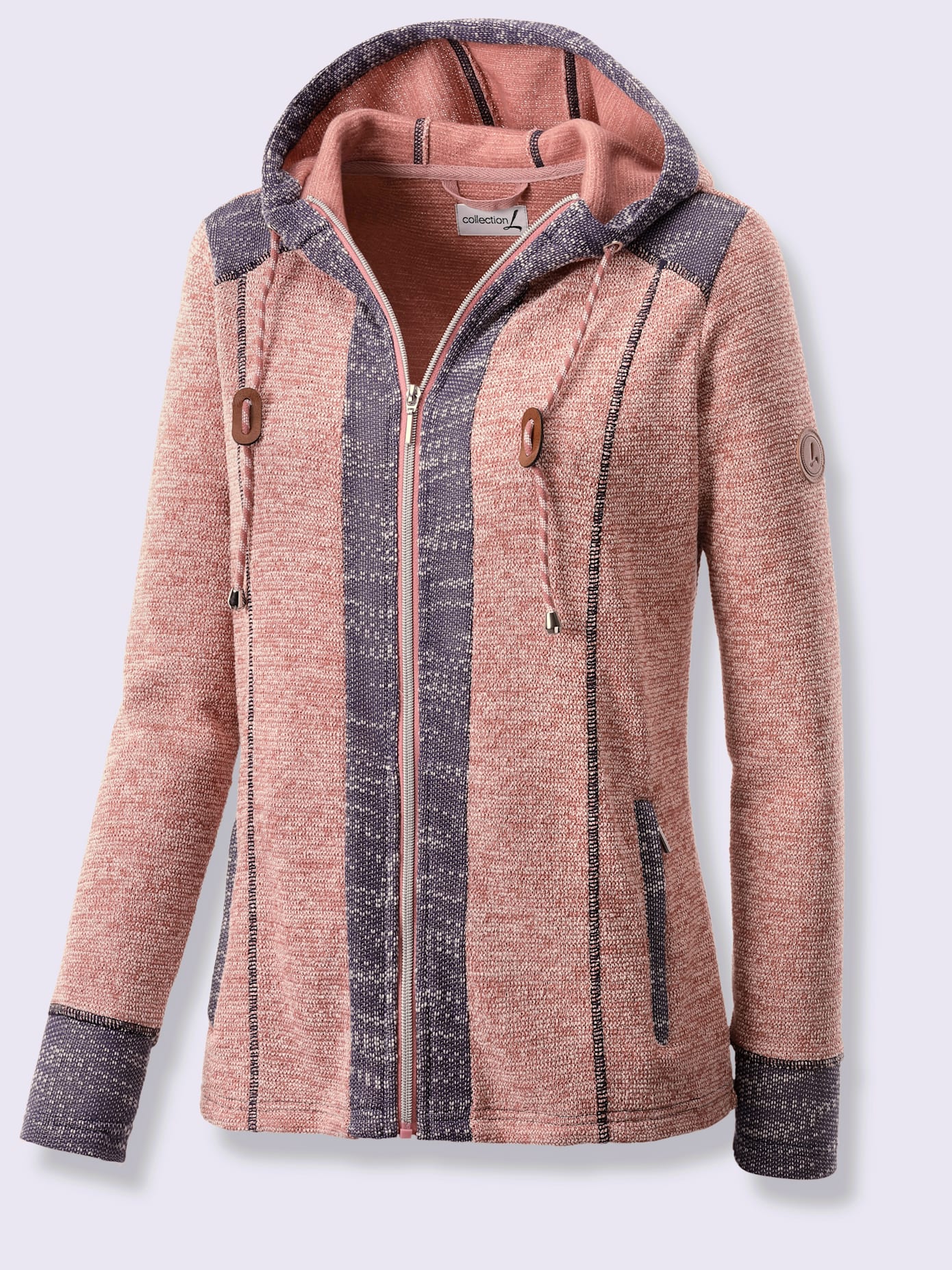 Veste légère tissu structuré de qualité