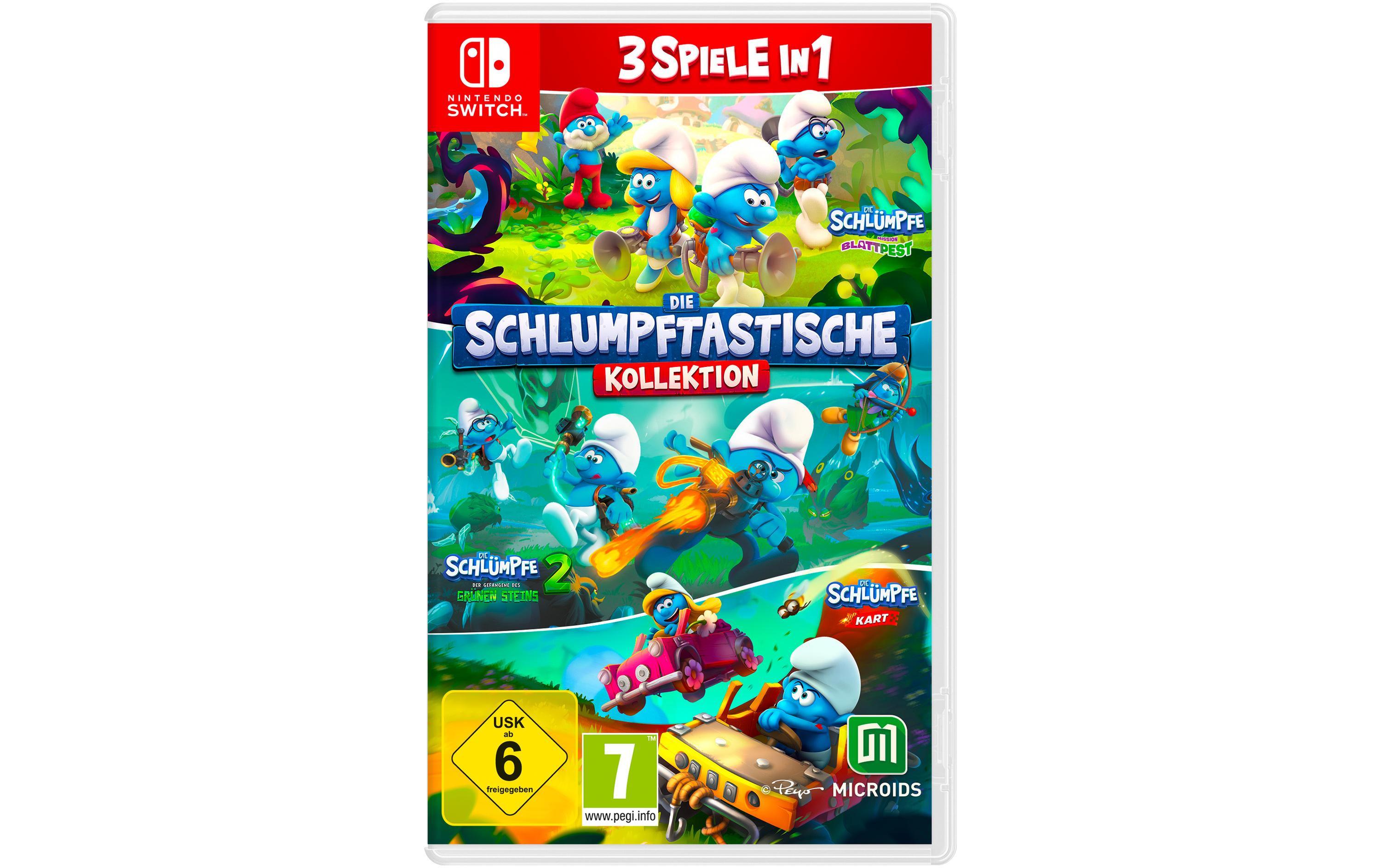 Die Schlumpftastische KollektionAction-Abenteuerspiel für Nintendo Switch