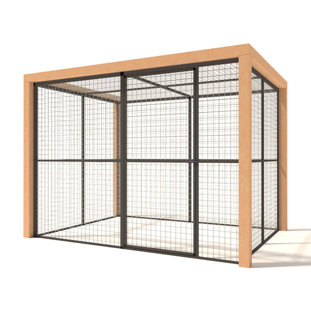 Glorenza Olivia - Kattenren - Antraciet - 187x190x260 cm